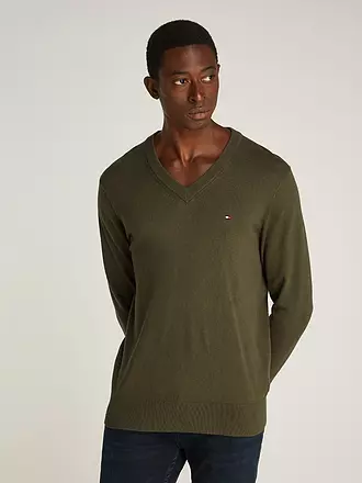 TOMMY HILFIGER | Pull-over | olive